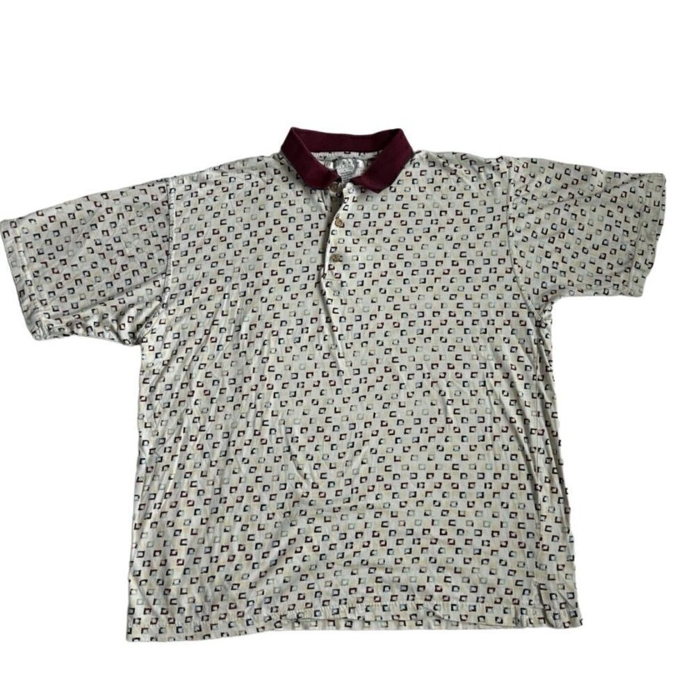 Tribute Mens Casual Shirt Short Sleeve 100% Cotton SZ L